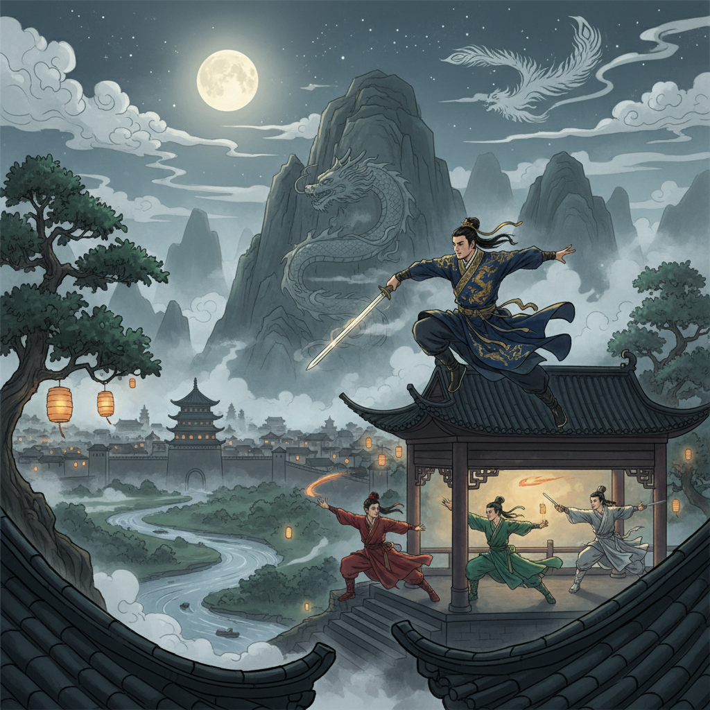 The Allure of Jin Yong's Wuxia: Exploring Martial Arts, Characters, and Legendary Storylines