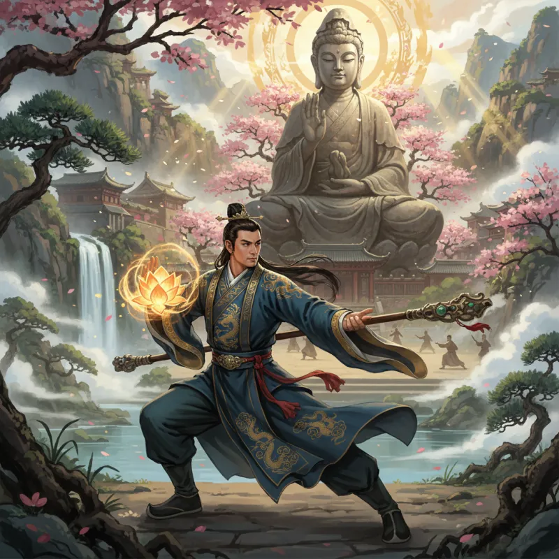 Buddhism and Martial Arts: Spiritual Themes