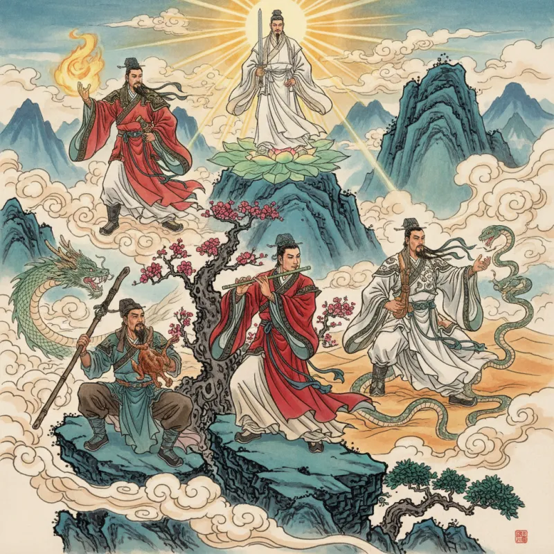 The Five Greats Explained: Understanding Jin Yong's Power Elite