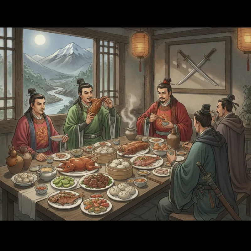 The Food and Drink of Jin Yong: What Heroes Eat Between Sword Fights