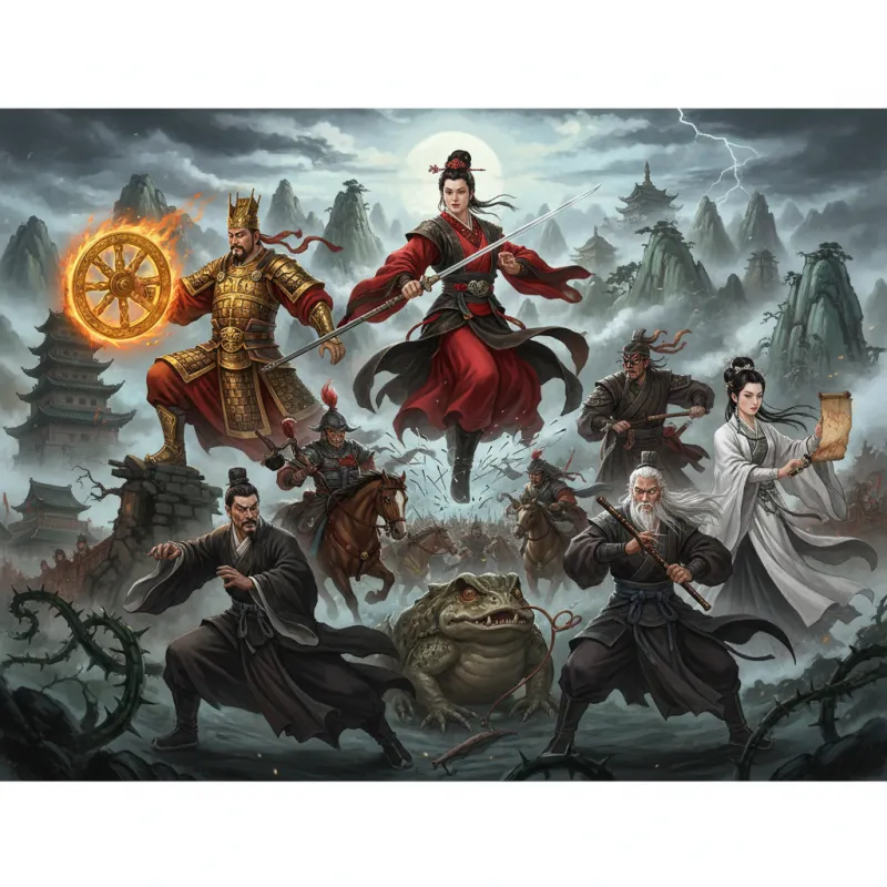 The Greatest Villains in Jin Yong's Novels