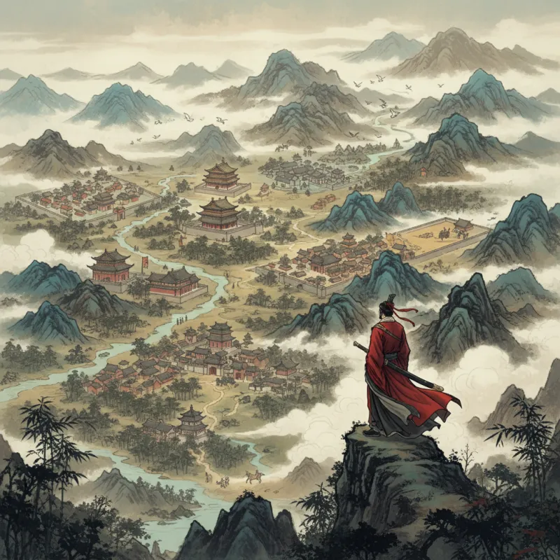 A Map of the Jianghu: Geography in Jin Yong's Novels