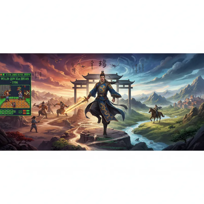 Jin Yong in Video Games: From DOS to Open World