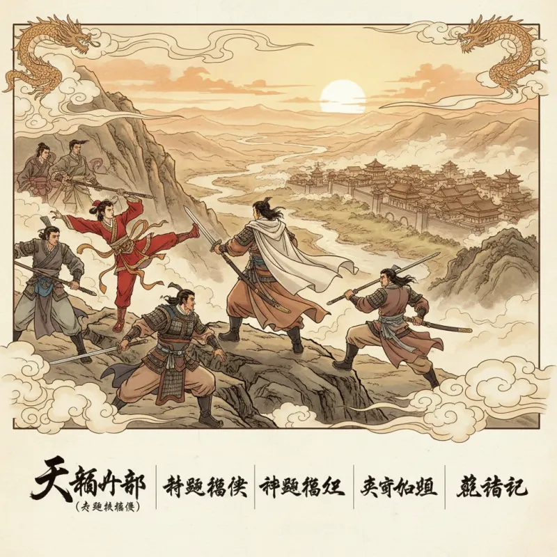 Jin Yong Novel Chronology: When Each Story Takes Place