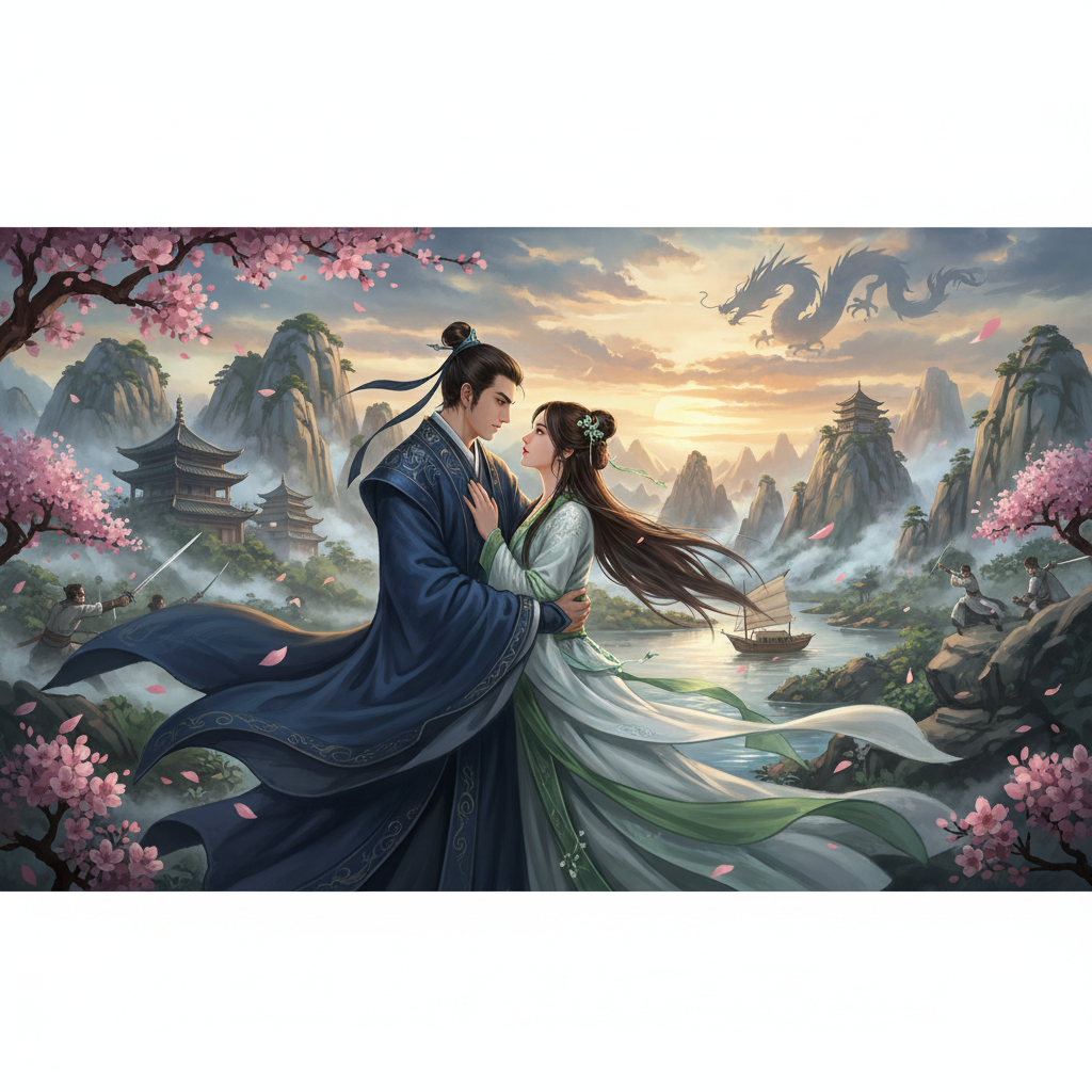 Exploring the Love Stories in Jin Yong's Wuxia Novels: Romance Amidst Adventure