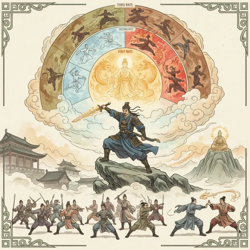 Understanding Jin Yong's Martial Arts Ranking System