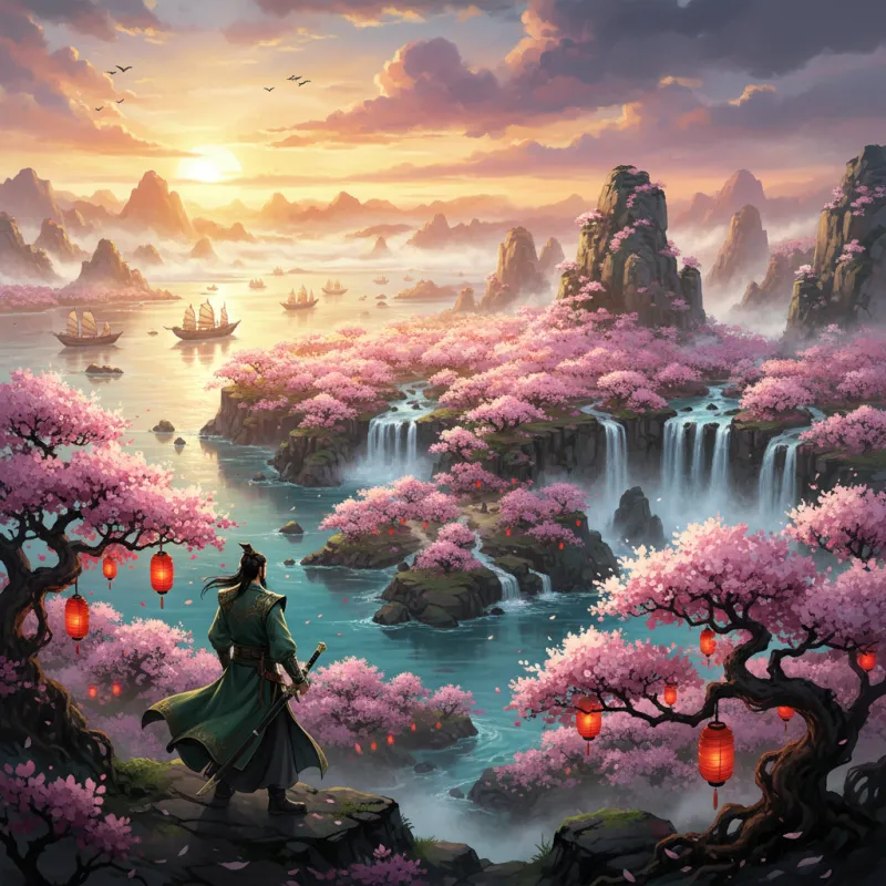 Peach Blossom Island: The Most Magical Location in Jin Yong's World