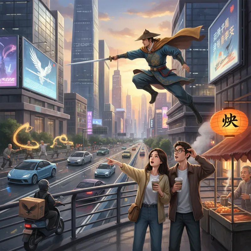 Jin Yong References in Modern Chinese Daily Life