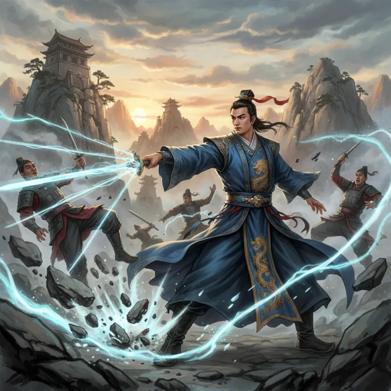 Six Meridian Divine Sword: Invisible Blade