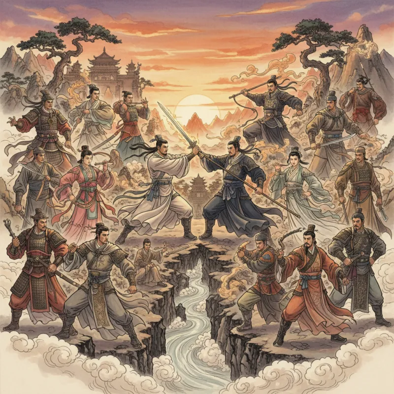 The 20 Strongest Characters in Jin Yong's Universe: A Definitive Ranking