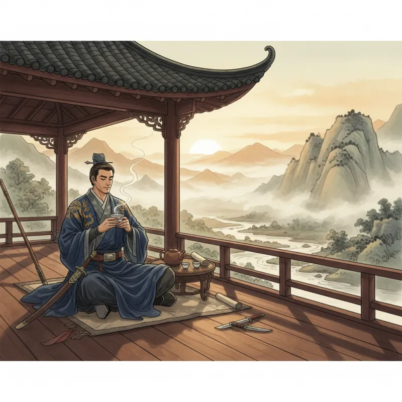 Tea and Martial Arts: The Quiet Moments Between Fights