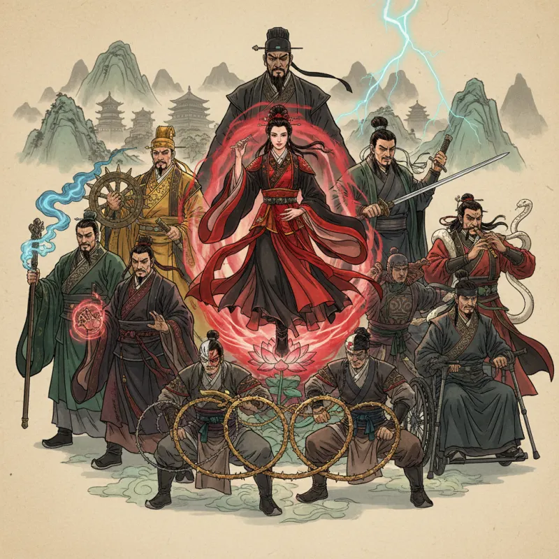 The Top 10 Villains in Jin Yong's Novels