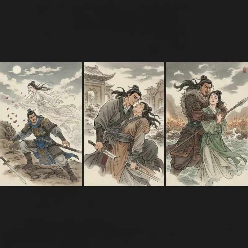 The Most Tragic Love Stories in Jin Yong's Novels