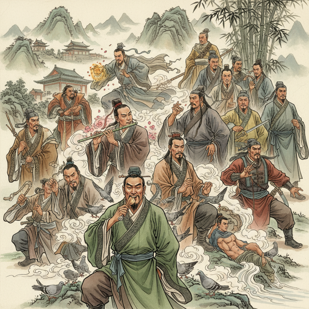 The Unsung Heroes of Jin Yong's Wuxia Novels: Side Characters That Steal the Spotlight