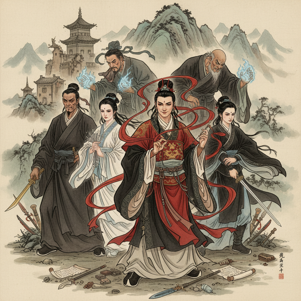 Villains of Jin Yong's Wuxia Novels: Complexity, Motives, and Legacy